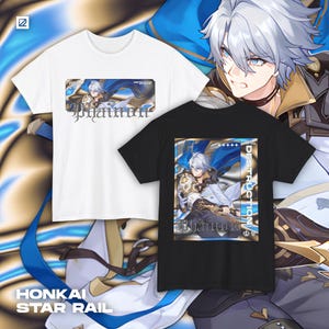 Streetwear-shirt met Phainon-thema, Honkai Star Rail, HSR, Otaku, uniseks T-shirt, anime, kleding, gamermerchandise, katoenen T-shirt, ideaal voor cadeaus