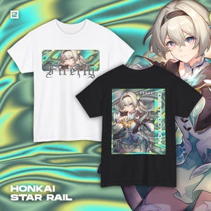Firefly SAM Themed Streetwear Shirt, Honkai Star Rail, HSR, Otaku, Unisex tee, Anime, Apparel, Gamer Merch, Cotton Tee, Great for Gifts