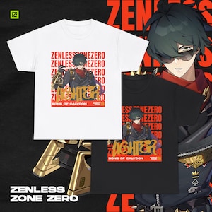 Lighter Themed Streetwear Shirt, Zenless Zone Zero, ZZZ, Otaku, Unisex tee, Anime, Apparel, Gamer Merch, Cotton Tee, Great for Gifts