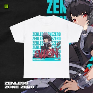 Ellen Joe Themed Streetwear Shirt, Zenless Zone Zero, ZZZ, Otaku, Unisex tee, Anime, Apparel, Gamer Merch, Cotton Tee, Great for Gifts