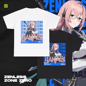 Yanagi Themed Streetwear Shirt, Zenless Zone Zero, ZZZ, Otaku, Unisex tee, Anime, Apparel, Gamer Merch, Cotton Tee, Great for Gifts
