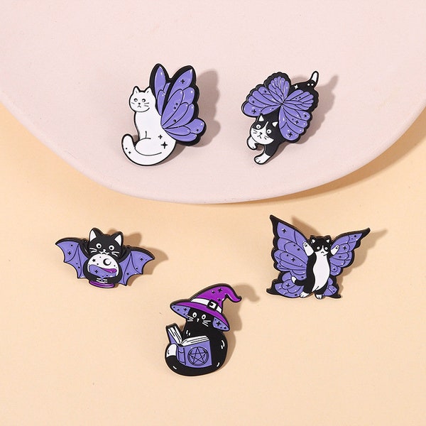 Purple Butterfly Pin - Etsy