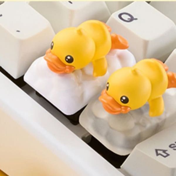 Rubber Duck Keycap Set Etsy