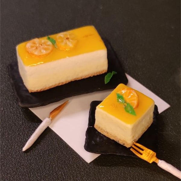 Lemon Cheese Cake Strawberry Cream Cake Dessert Gateau Inspired Caly Artisan Handmade Keycap Key Cap for Mechanical Keyboard