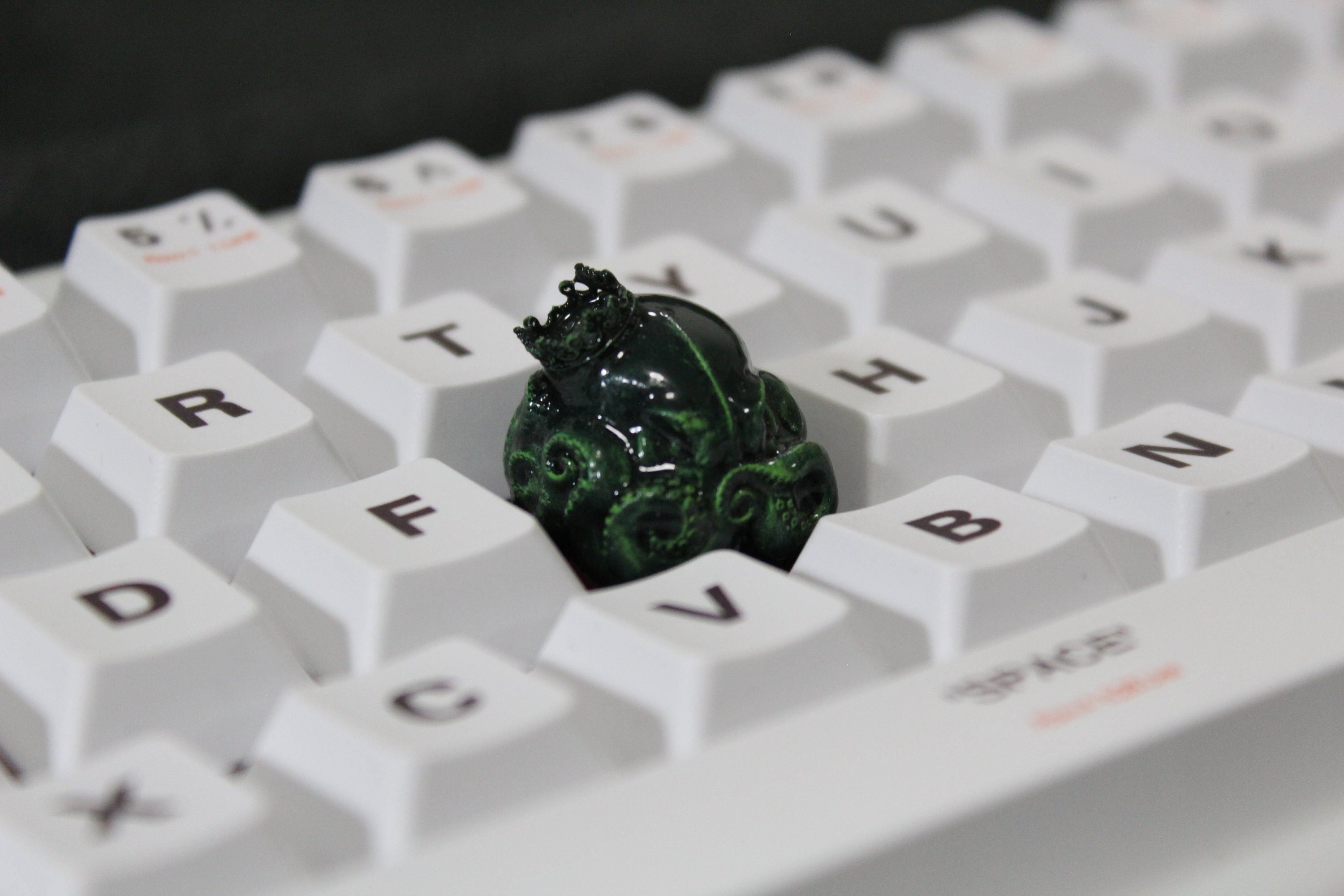 Gaming Mechanical Keyboard Compatible Octopus Artisan Keycap