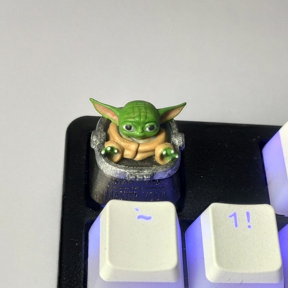 Baby Yoda Master Yoda the Mandalorian Inspired Resin Artisan Etsy