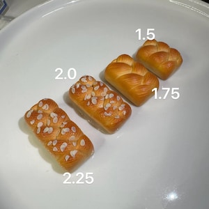 Almond Toast Inspired Caly Artisan Handmade 1.75U Keycap MX Key Cap for Mechanical Keyboard image 3