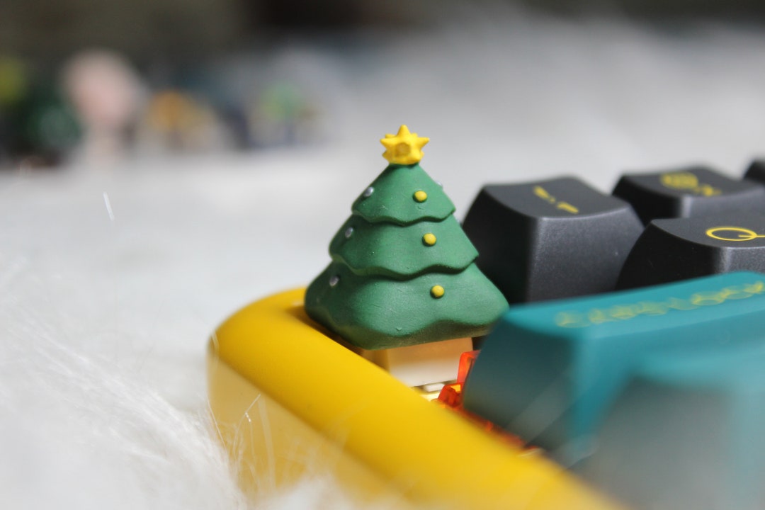 Christmas Tree Inspired Resin Artisan Keycap Key Cap for Mechanical ...