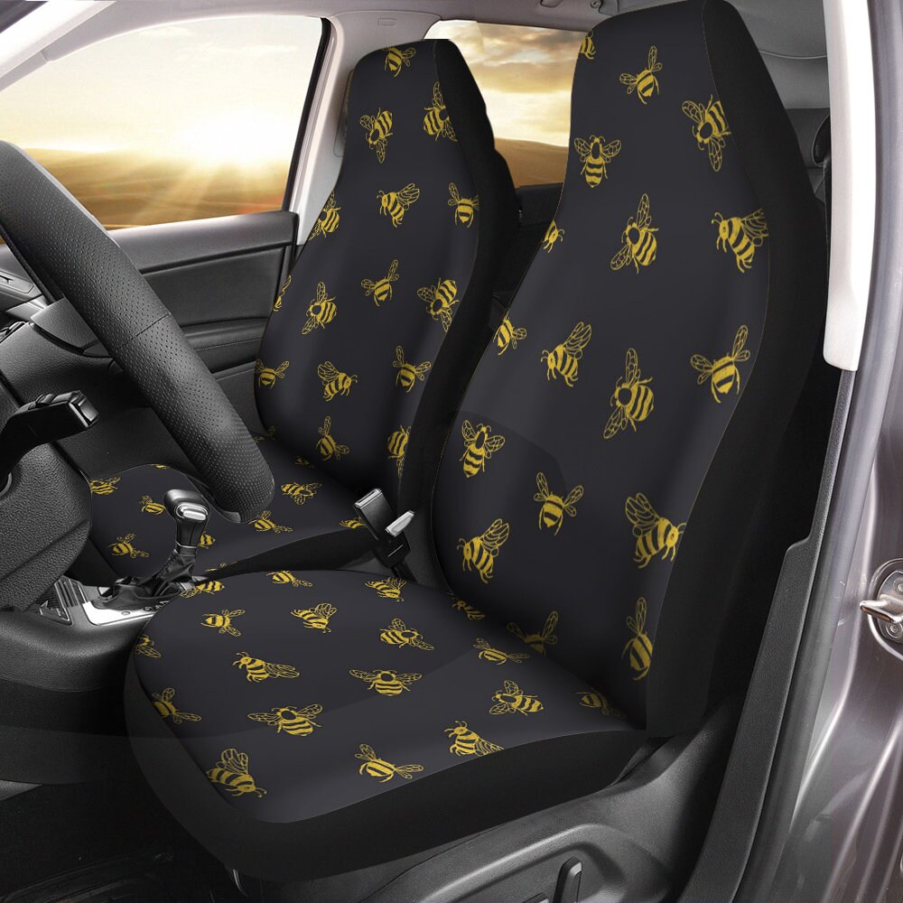 Bee Line Insects Car Seat Covers Car Accessories Custom Seat Etsy