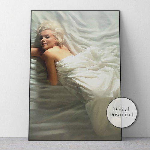 Marilyn Monroe Movie Poster Vintage Wall Art Marilyn Monroe - Etsy