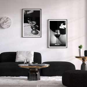 vintage wine poster, black and white, fine art print, wine wall art, digital download, cocktail wall art, bar cart print, digital download, wine print, vintage bar print, woman drinking wine, wine art print, wine bar decor