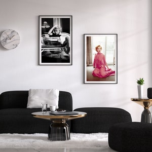 marilyn monroe, reading poster, vintage wall art, fashion wall art, feminist wall decor, digital art prints, vintage art print, photography print, monroe print, poster print, feminist print, wall decor, room decor