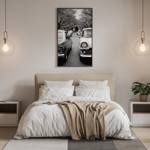 Vintage Lesbian Poster, Black and White, Lesbian Couple Gift, Feminine Poster, Lesbian Decor, Twilight Avenue, Lesbian print, LGBT poster