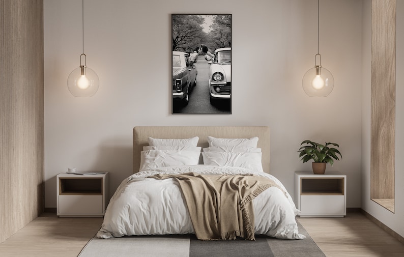 Vintage Lesbian Poster, Black and White, Lesbian Couple Gift, Feminine Poster, Lesbian Decor, Twilight Avenue, Lesbian print, LGBT poster