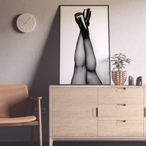 high heels print, black and white, fashion photography, feminist poster, beauty room decor, teen girl wall art, printable, digital download, high heels poster, girls bedroom print, fashion poster, feminist poster, fashion wall art