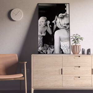 Marilyn Monroe Wall Art Print, Vintage Movie Poster, Old Hollywood Wall ...