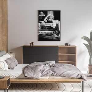 marilyn monroe, reading poster, vintage wall art, fashion wall art, feminist wall decor, digital art prints, vintage art print, photography print, monroe print, poster print, feminist print, wall decor, room decor