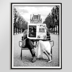 Woman Reading Newspaper Print, New York Times, Black and White, Fashion Photography, Hypebeast Wall Art, Girls Room Decor, Digital Download