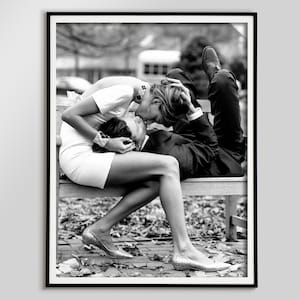 Vintage Küssendes Paar Wand Kunst Druck, Liebe Poster, Vintage Liebhaber, verliebtes Paar Kunst, Romantische Schlafzimmer Dekor, Wand Dekoration, Valentinstag Geschenke