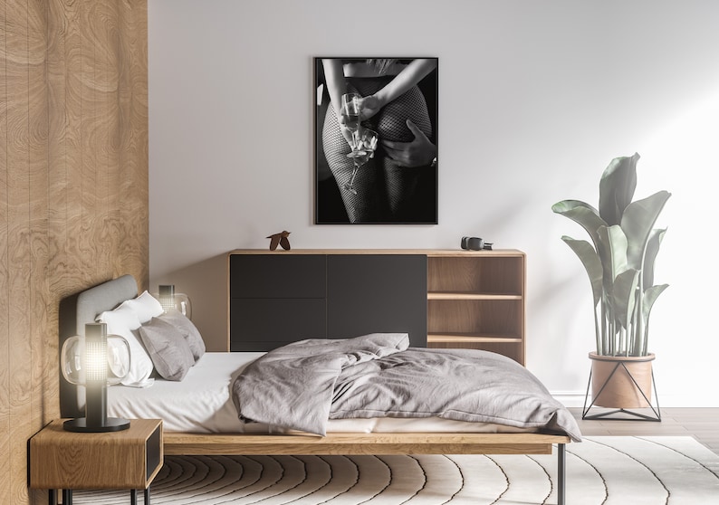 romance print, bar print, black and white, woman drinking wine, wine poster, sexy wall art, bar cart print, teen girl room decor, romantic couple, romantic wall art, bar cart wall art, bar wall art, sexy bar decor