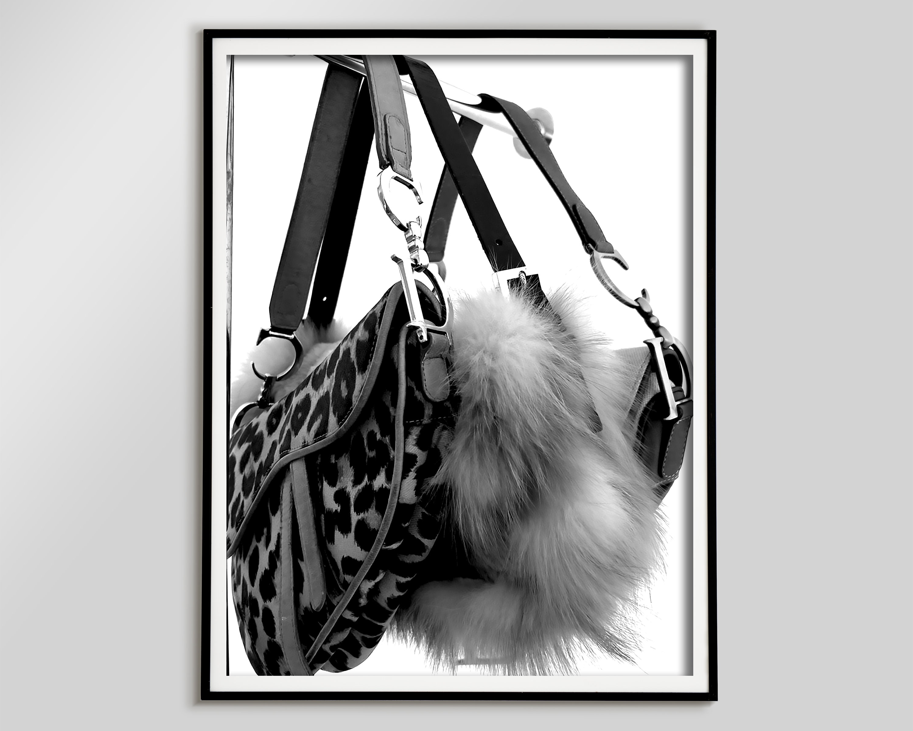 Vintage Black and White Purse - Etsy Vintage Small Black and White Shoulder/Clutch  😘 main image 1