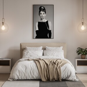 audrey hepburn print, music posters, audrey hepburn, wall art, old hollywood decor, black and white, antique photos, wall art, wall decor, hollywood poster, audrey hepburn art, vintage movie poster, audrey hepburn decor
