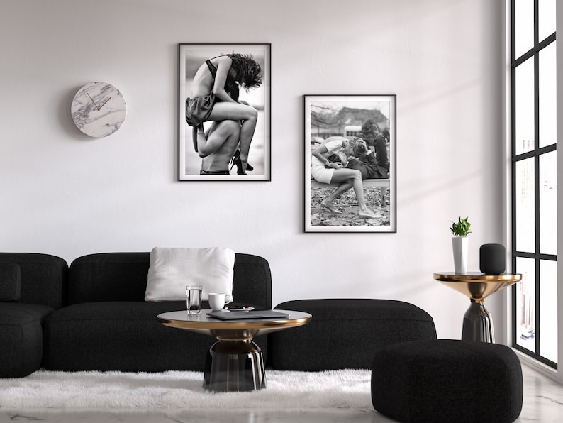 erotic print, couple print, erotic wall art, black and white, vintage photo, sensual bedroom art, sexy posters, romantic wall art, romantic decor, naughty gift for him, naughty gift for her, erotic art, romantic art print