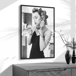 smoking poster, black and white, feminist print, teen girl room decor, girly wall art, kitchen wall decor, digital download, feminist poster, cigarette poster, kitchen wall art, woman smoking, teen girl wall art, printable wall art