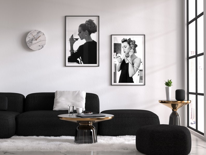 smoking poster, black and white, feminist print, teen girl room decor, girly wall art, kitchen wall decor, digital download, feminist poster, cigarette poster, kitchen wall art, woman smoking, teen girl wall art, printable wall art