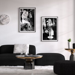 brigitte bardot, fashion photography, black and white, brigitte bardot, poster print, makeup room decor, vintage movie poster, glam wall art, fashion print, old hollywood decor, vintage photography, beauty room decor, dressing room decor
