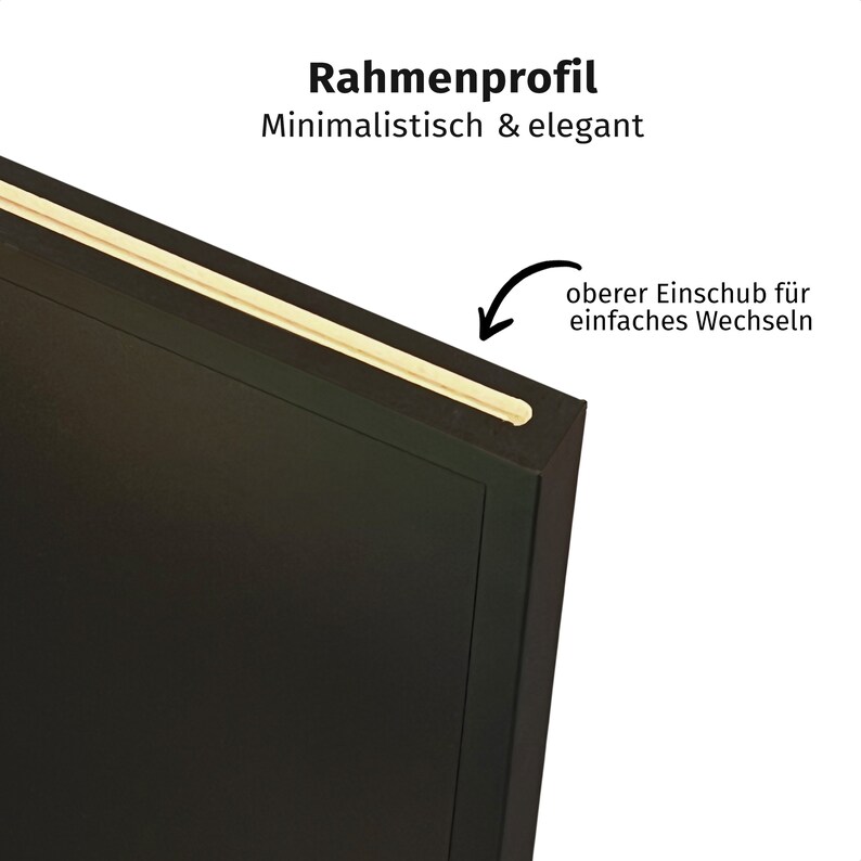 JUNOMI® Schallplatten Rahmen für LP Cover 30,4 31,3 cm Vinyl Rahmen LP Bilderrahmen Bild 10