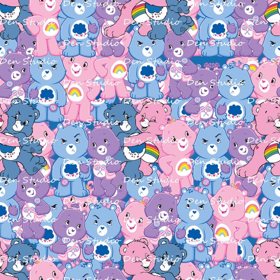 Care bears seamless paper print | Etsy