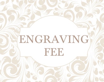 Engraving Fee