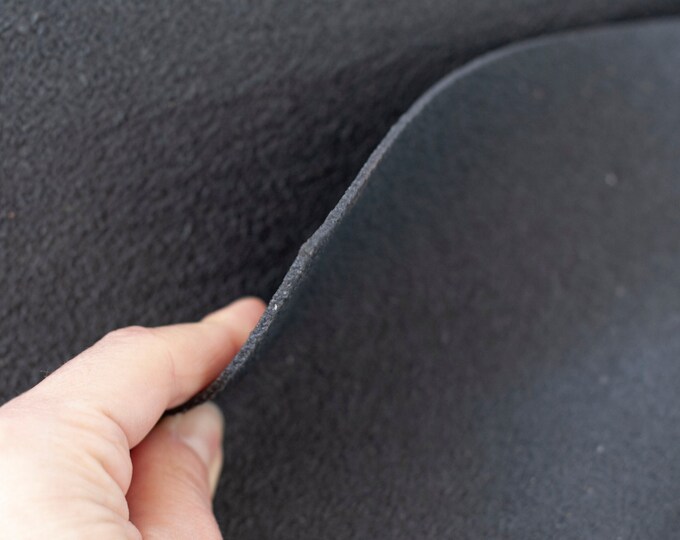 NATURAL RUBBER Crepe Sole 2 Mm Sheet 30X30 Cm BLACK Rubber for