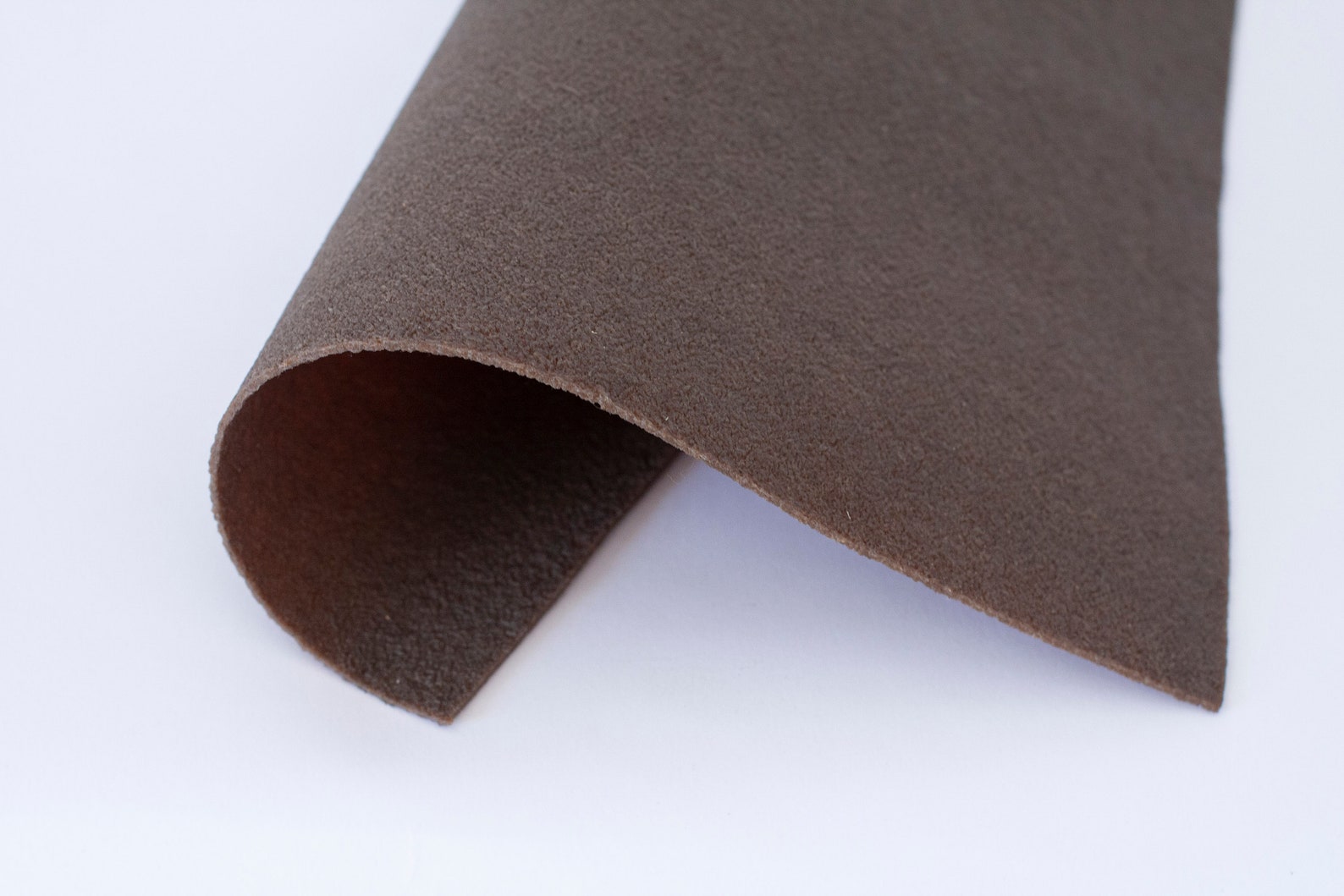 NATURAL RUBBER Crepe Sole 2 Mm Sheet 30X30 Cm BROWN Rubber for