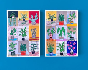 Cartes postales plantes