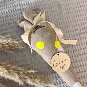 Kita-Tüte / Geschwistertüte NEON gelb
