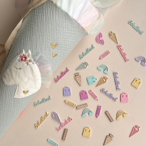 Schoolchild confetti | Pastel mix | Colorful table decoration for school enrollment | School enrollment decoration idea