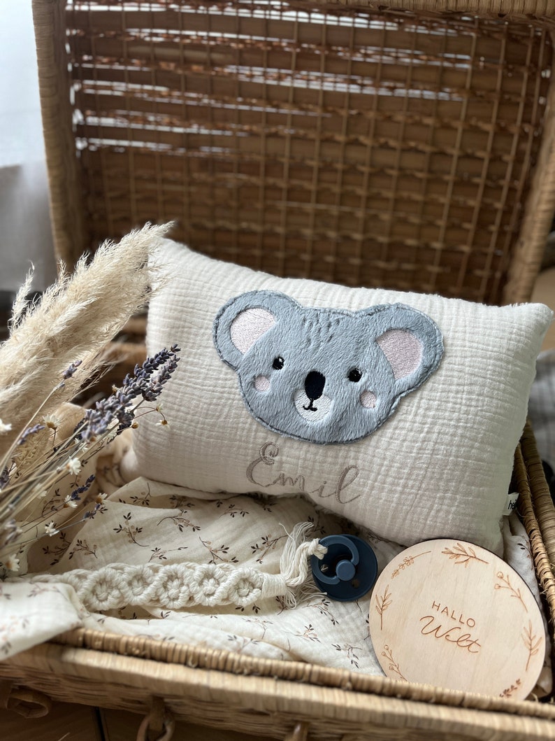 Koala name pillow image 2