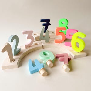 Number plug for birthday wreath | Plug-in number | suitable for birthday ring and birthday plate