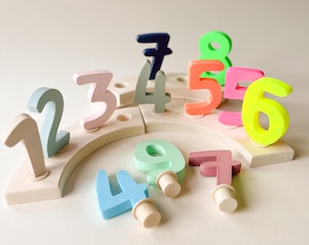 ZAHLENSTECKER für Geburtstagskranz | Steckfigur Zahl | passend für Geburtstagsring und Geburtstagsteller