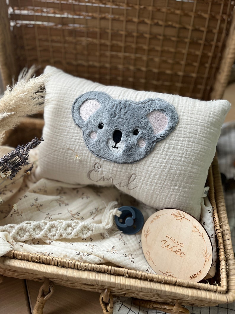 Koala name pillow image 1