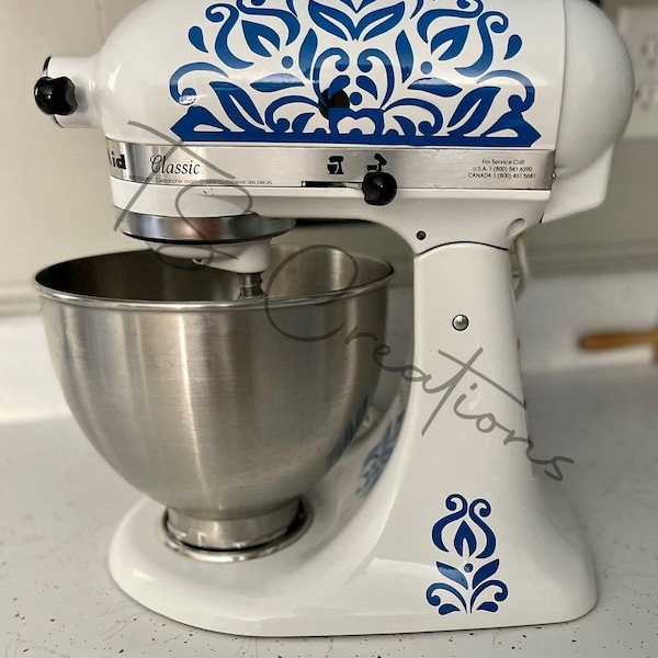 Kitchenaid Mixer Decals Etsy