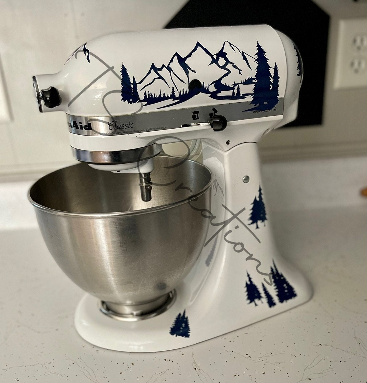 Kitchenaid sale mixer decals