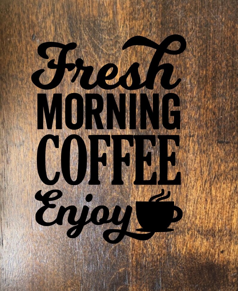 Keurig Coffee Maker Decals Sticker 5 Different Design Etsy