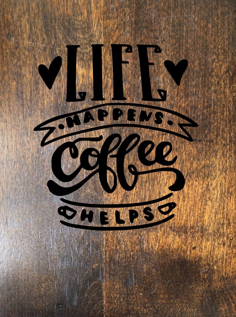 Keurig Coffee Maker Decals Sticker 5 Different Design Etsy