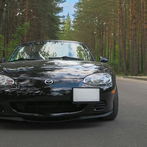 Mazda MX5 Miata NA NB Number Plate Mount Bracket Holder