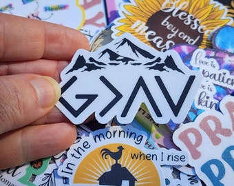 Religious vinyl waterproof stickers