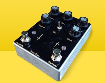 LOKAJAUDIO doom machine (parentesi/doom/ottava/ratto/distorsione) pedale clone per chitarra fatto a mano