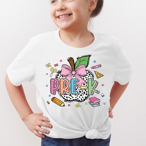 Retro Preschool Shirt - Pre-K Shirt - Kids Back To School PreK Shirt - First Day of School Toddler Shirt - Preschool Shirt - Back to School